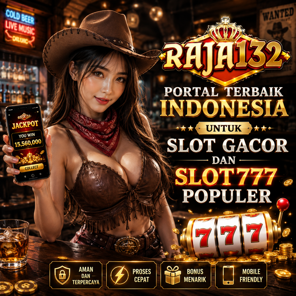 RAJA132 Portal Terbaik Indonesia untuk Slot Gacor dan Slot777 Populer